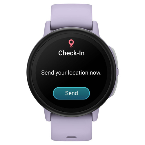 Garmin Bounce 2 Kids Smartwatch - Slate with Light Purple Band