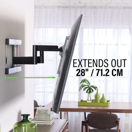 Sanus SLF428B3 Preferred Full-Motion TV Wall Mount for TVs 37 - 90"