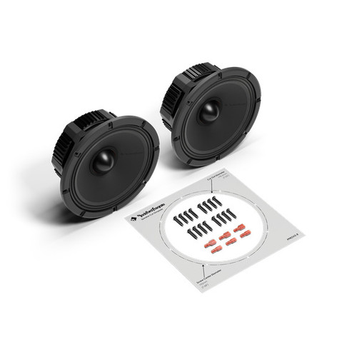 Rockford Fosgate PPROV2-8 Punch Pro 8" Midrange Car Speaker – 4 Ohm