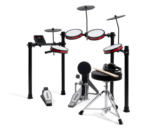Alesis Turbo Pro Eight-Piece Electronic Drum Kit With Bluetooth
