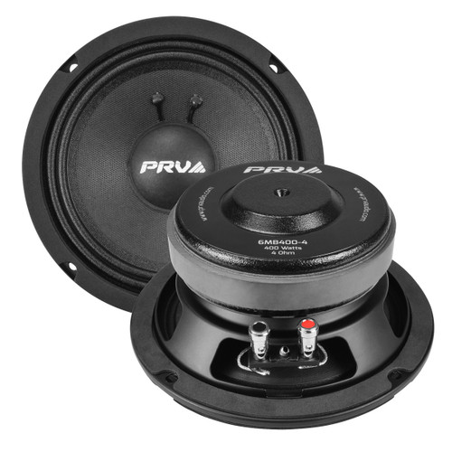 PRV Audio 6MB400-4 6.5″ Pro Audio Midbass Loudspeaker - 4 Ohm (Each)