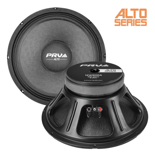 PRV Audio 12W800A 12" Alto Series Woofer - 8 Ohm