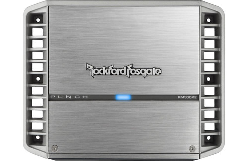 Rockford Fosgate PM300X2 Punch Marine 2-Channel Amplifier - 150W RMS x 2 