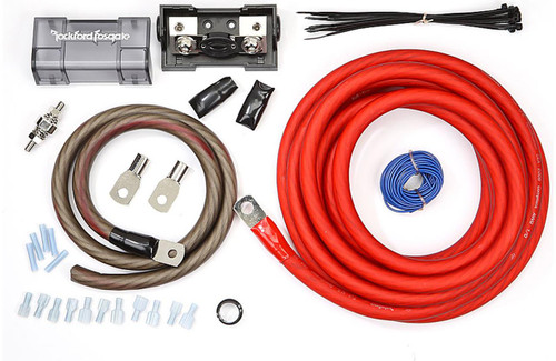 Rockford Fosgate RFK1 1/0-gauge amplifier power wiring kit