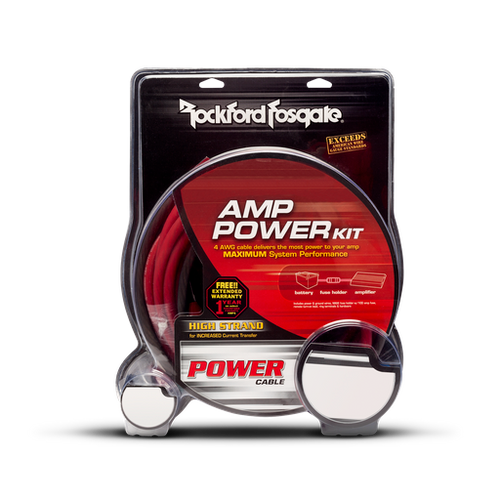 Rockford Fosgate RFK8I 8-Gauge Amplifier Power and Signal Installation Kit