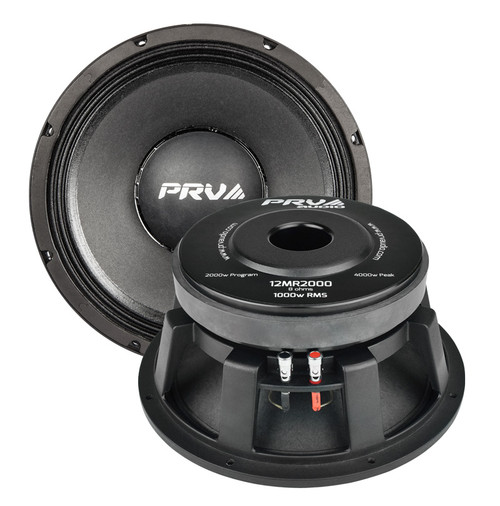 PRV Audio 12MR2000 12" Pro Audio Midrange Loudspeaker - 8 Ohm