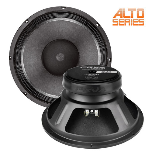 PRV Audio 12W750A 12" 375W RMS Alto Series Professional Woofer - 8 Ohm 