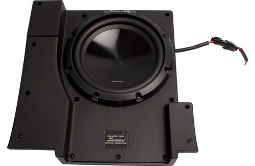 Alpine SBV-10-WRA Pre-Loaded 10" 300W RMS Subwoofer for 2007-2018 Jeep Wrangler JK