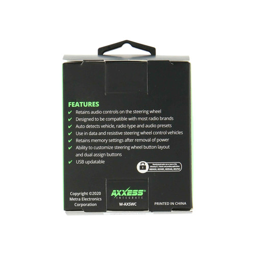 Axxess AXSWC Steering Wheel Control Adapter