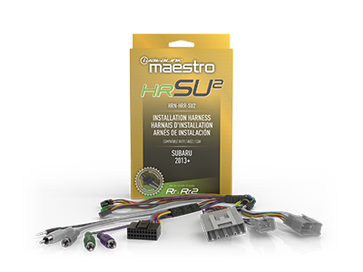 iDatalink Maestro HRN-HRR-SU2 Plug and Play Harness for Select Subaru Vehicles