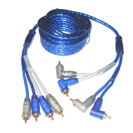 Xscorpion QTR17 17 ft. Quad Connector Triple Shielded RCA