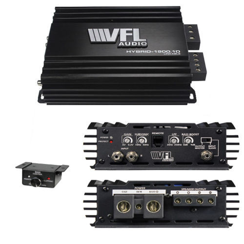 VFL Audio VFL-1900.1D 900W RMS Hybrid Monoblock Amplifier 