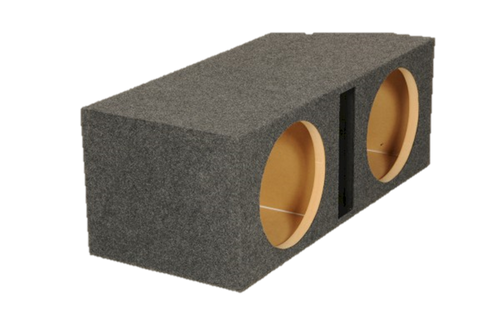 QPower HD212 Dual 12" Vented Heavy Duty Subwoofer Enclosure 
