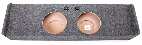 QPower FORD10 2009 DF Dual 10" Enclosure for Ford 2009-2019 F150 Super Crew
