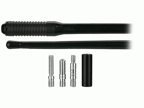 Metra 44-RM1R Universal Rubber Replacement Mast for Antenna (Black)