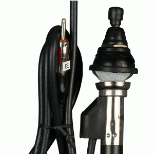 Metra 44-UL15 Retractable Antenna - Locking Top Mount w/Key - 3/4 In Hole