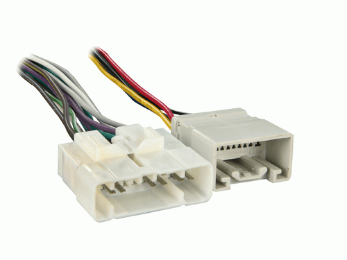 Metra 70-8116 Amp Bypass Wiring Harness for Select 2000-2008 Toyota