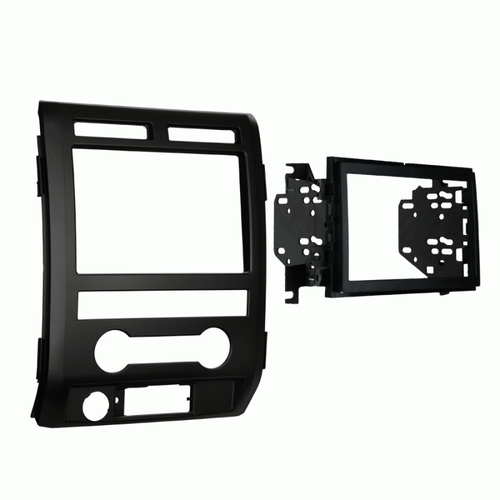 Metra 95-5822B Double-DIN Installation Kit for Select 2009-2010 Ford F-150 - Black