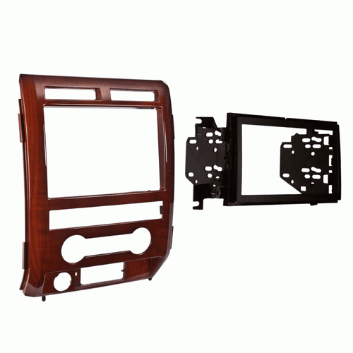 Metra 95-5822MM Double-DIN Installation Kit for Select 2009-2010 Ford F-150 - Milano Maple