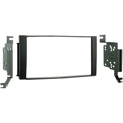 Metra 95-7325B Black Double DIN Installation Kit for 2007-2012 Hyundai Santa Fe Vehicles