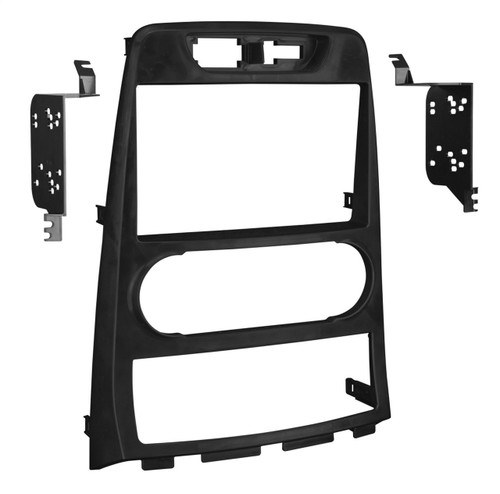 Metra 95-7339B Double DIN Installation Dash Kit for 2010-2012 Hyundai Genesis Coupe w/ Manual Climate Controls  - Black