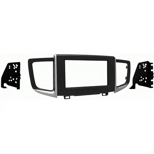 Metra 95-7811B Double DIN Stereo Dash Kit for 2016-up Honda Pilot - Matte Black