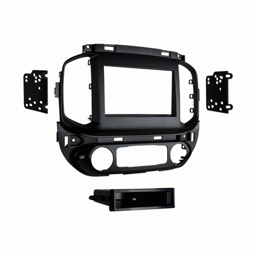 Metra 99-3016G Single Din Dash Kit for 2015-Up Chevrolet Colorado and GMC Canyon Trucks