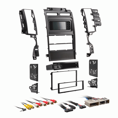 Metra 99-5722 Single/Double DIN Dash Kit for Select 2010-2012 Ford Taurus Vehicles