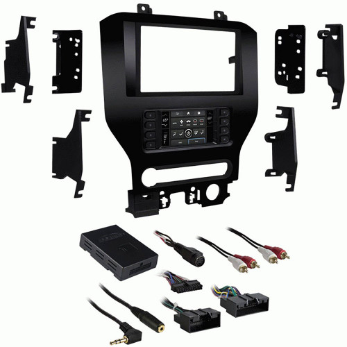 Metra 99-5838CH Single/Double DIN Dash Kit for Select 2015-Up Ford Mustang Vehicles