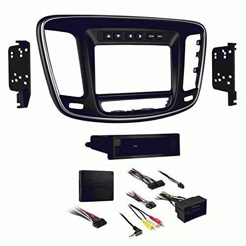 Metra 99-6538B Single/Double DIN Dash Kit for 2015-Up Chrysler 200