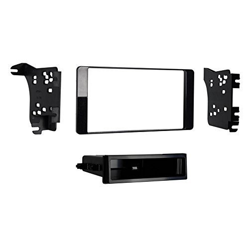 Metra 99-7018CHG Charcoal Gloss 1-DIN Dash Kit for Select Mitsubishi Outlander