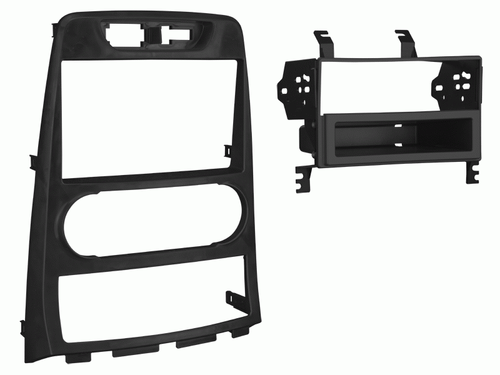 Metra 99-7339B Single DIN Installation Dash Kit for 2010-2012 Hyundai Genesis Coupe - Black