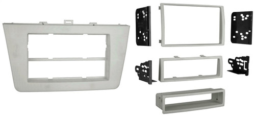 Metra 99-7511S Single DIN or Double DIN Installation Dash Kit for Mazda 6 - Silver