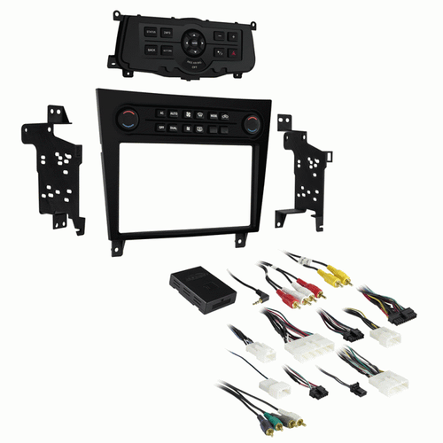 Metra 99-7625B Single/Double DIN Dash Kit for 2008 - 2013 Infiniti G37 - Black