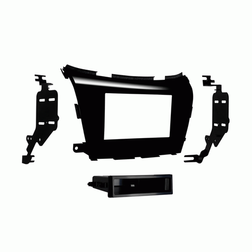 Metra 99-7628BHG Single or Double DIN Dash Kit w/ Pocket for 2015 - Up Nissan Murano