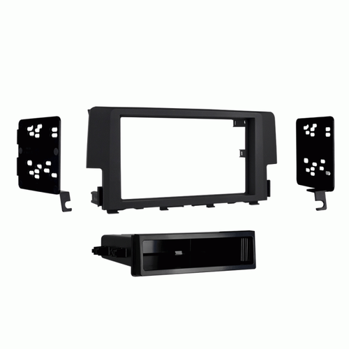 Metra 99-7812B Single DIN Dash Kit for select 2016 - 2021 Honda Civic LX Vehicles