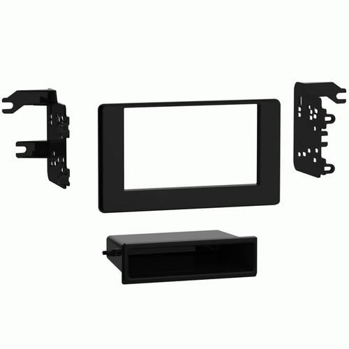 Metra 99-8262HG 2017-Up Toyota Corolla Single DIN Dash Kit - High Gloss Black