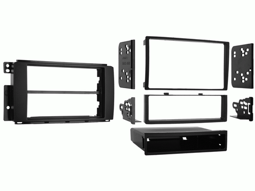 Metra 99-8715 Double DIN or Single DIN Installation Dash Kit for 2008-up SMART for Two