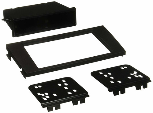 Metra 99-9108B Single/Double DIN Dash Kit for Select 2000-2005 Audi A6 Vehicles - Matte Black