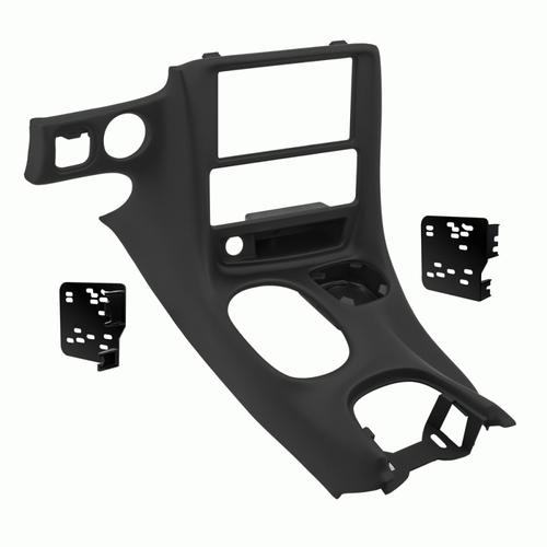 Metra DP-3021B Black Double DIN Stereo Dash Kit for 1997-2004 Chevrolet Corvette