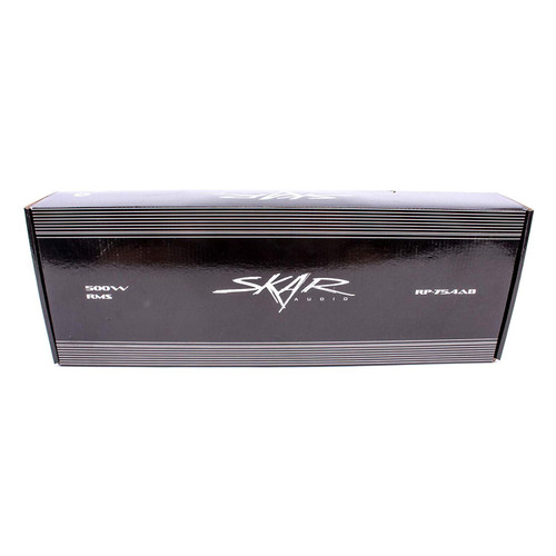 Skar Audio RP-75.4AB Full-Range Class A/B 4 Channel Car Amplifier - 125W RMS x 4 