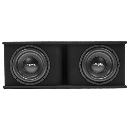 Skar Audio SDR-2X12D4 Dual 12" 1,200W RMS SDR Series Loaded Vented Subwoofer Enclosure
