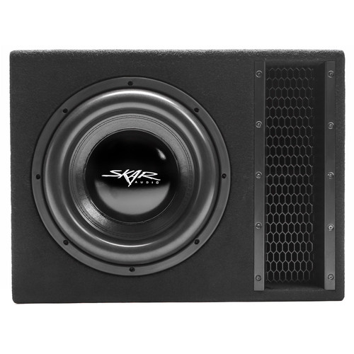Skar Audio EVL-1X12D2 Single 12" 1250W RMS EVL Series Loaded Vented Subwoofer Enclosure