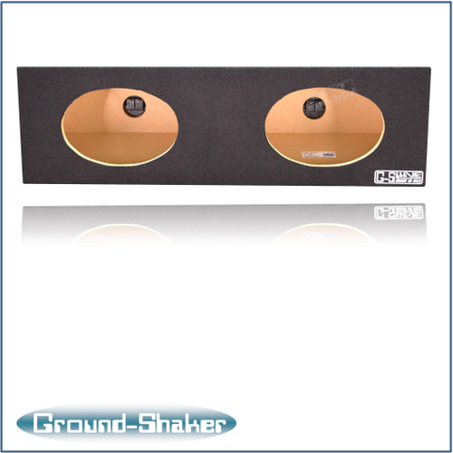 Ground Shaker XL269B Black "6x9" Dual Speaker Enclosure