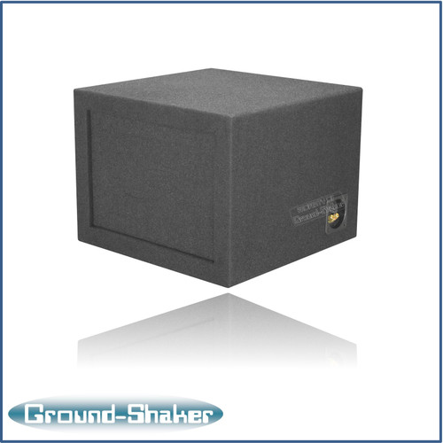 Ground Shaker KKP112B Black 12" Single Slot Ported Sub Box