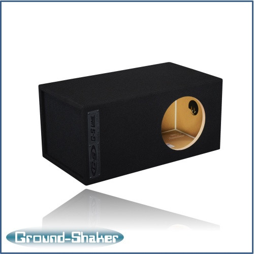 Ground Shaker SQPXL110B Black 10" Single Ported Extra Large Sub Box