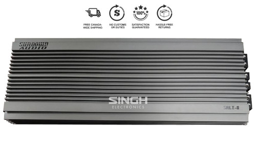 Sundown Audio SALT-8 8000W RMS Competition Class D Amplifier