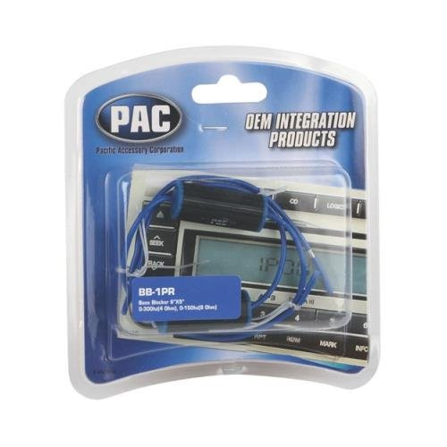 PAC BB-1PR Pair of Bass Blocker / Passive Crossover; Removes 0-300Hz at 4 ohms, 0-150Hz at 8 ohms