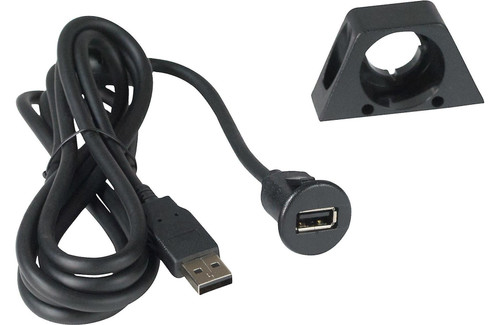 PAC USBDMA6 6ft USB Extension Cable With Dash Mount Bracket