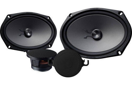 Kenwood eXcelon KFC-XP6902C 6x9 Shallow Woofer and 2.75" Mid/High Component Speaker